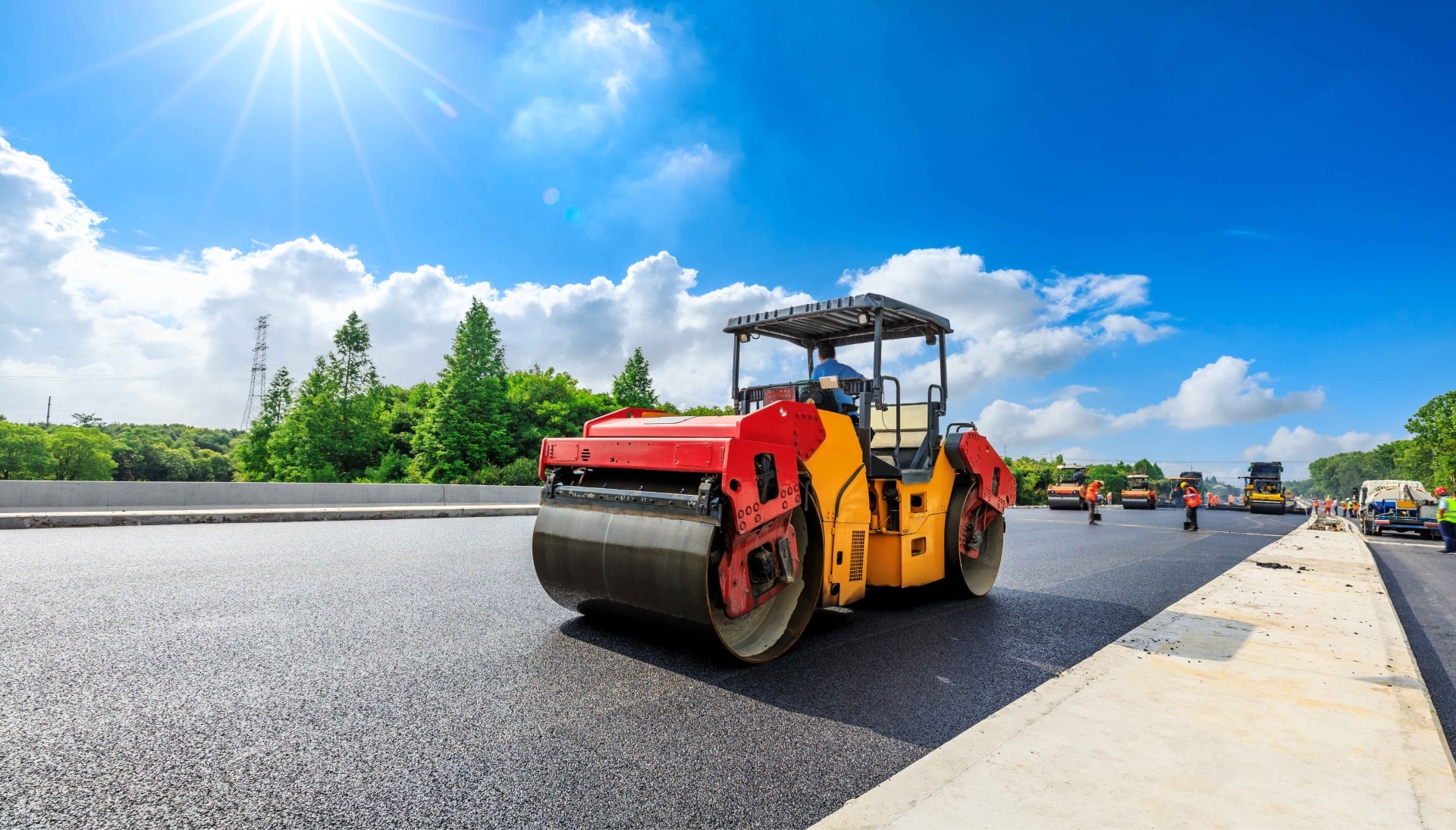 Smooth asphalt paving in Jackson, MS creates durable surfaces.